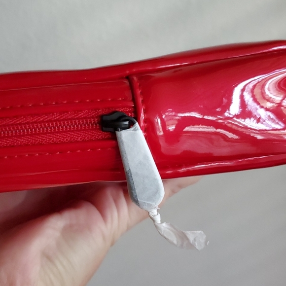 New never used DIOR cherry red clutch bag 🍒 CD - Picture 4 of 8